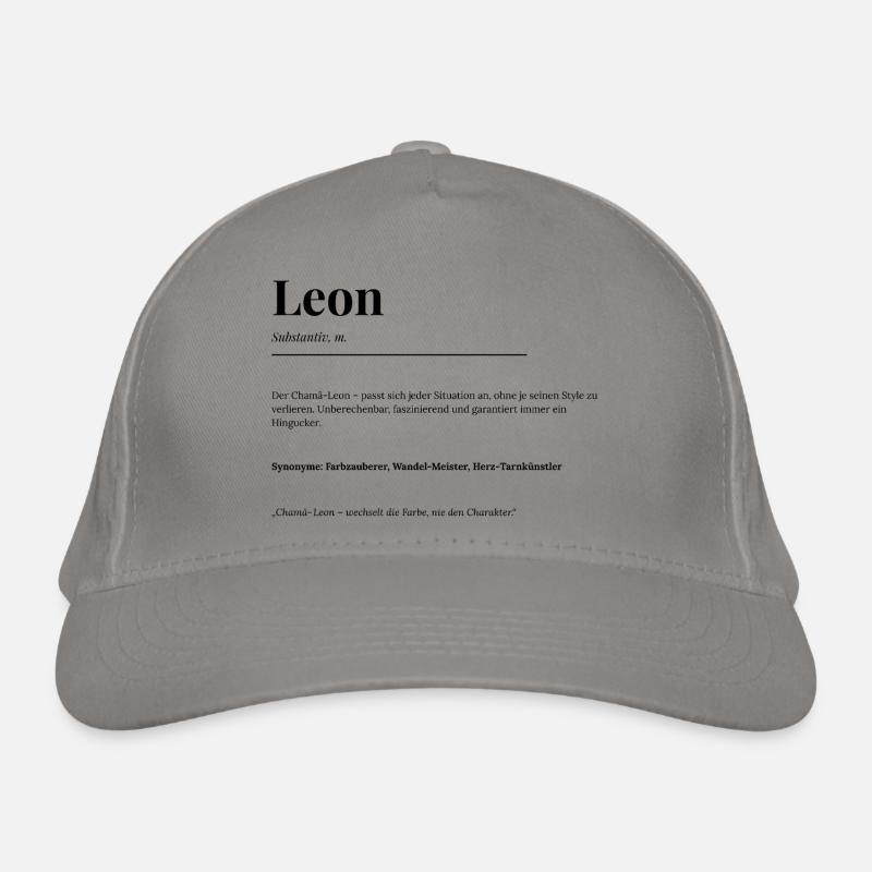 Leon Bio-Baseballkappe