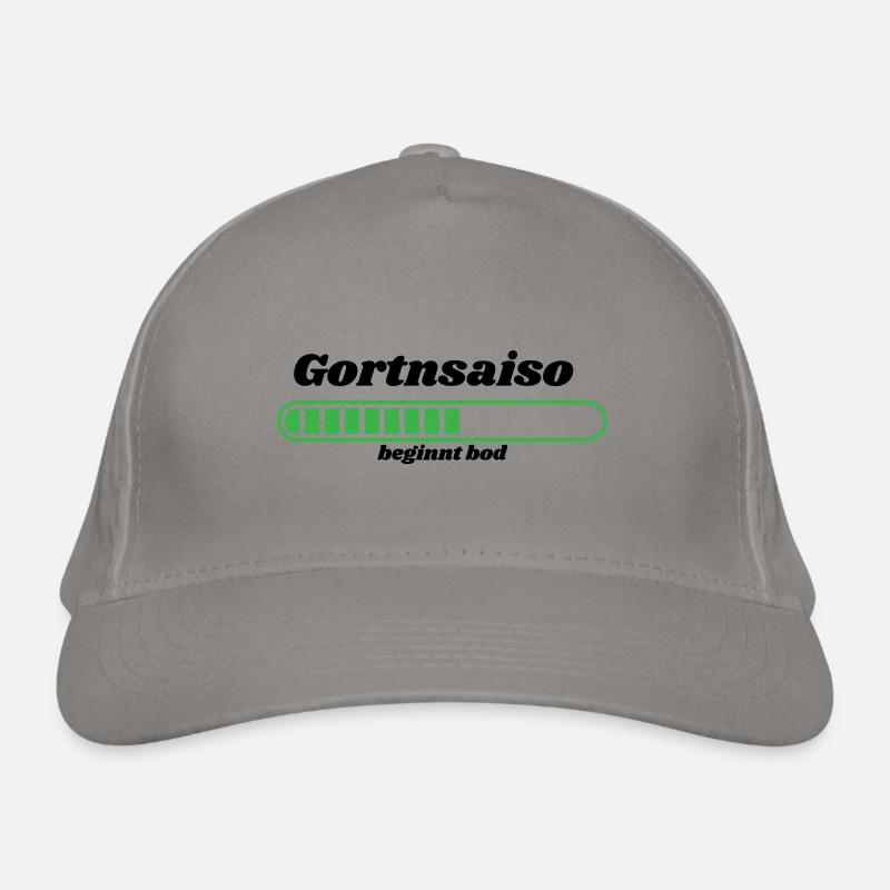 Gortnsaiso - bayerischer Spruch Bio-Baseballkappe
