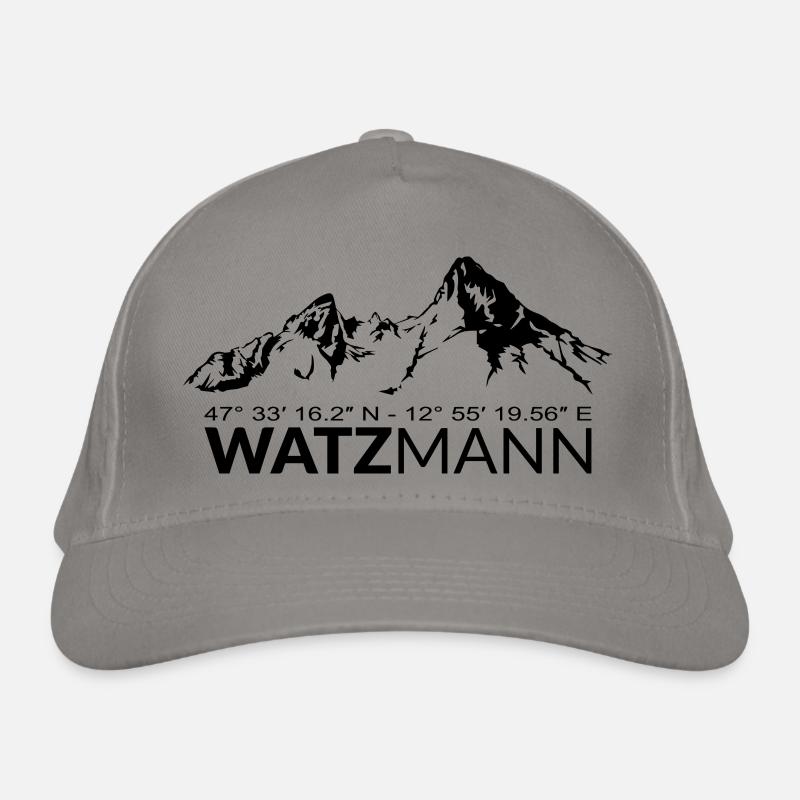 Berg Watzmann GPS coordinates Address Geocaching Organic Baseball Cap