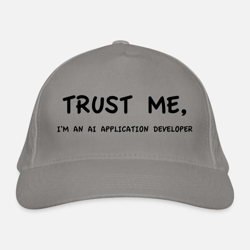 Trust me I'm an AI Application Developer Monochrome Organic Baseball Cap