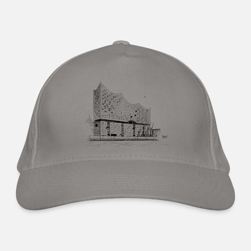 Bronko55 No.05 – Elbphilharmonie Hamburg Bio-Baseballkappe