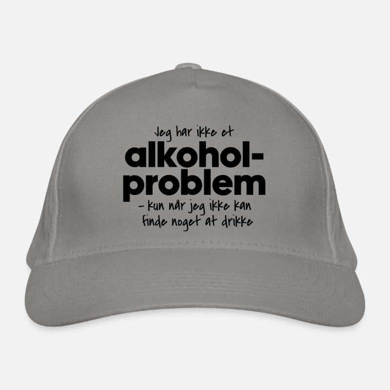 Alkoholproblem Bio-Baseballkappe