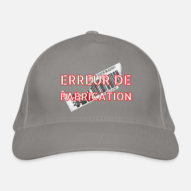 MANUFACTURING ERROR Organic Baseball Cap