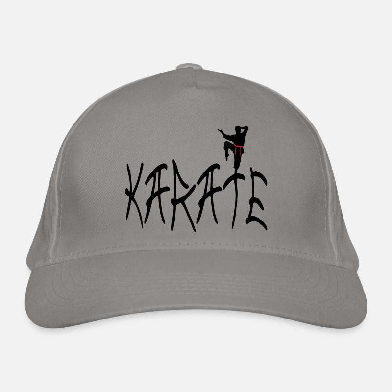 karaté - Casquette classique bio - gris clair