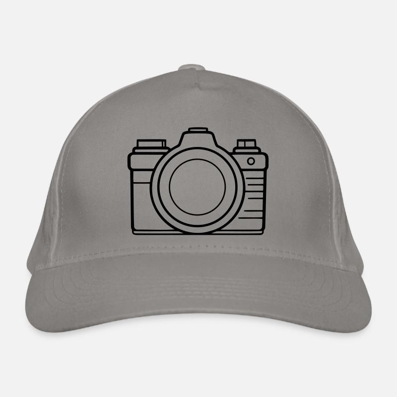 Camera, Vintage Camera, Old Camera, Old Organic Baseball Cap