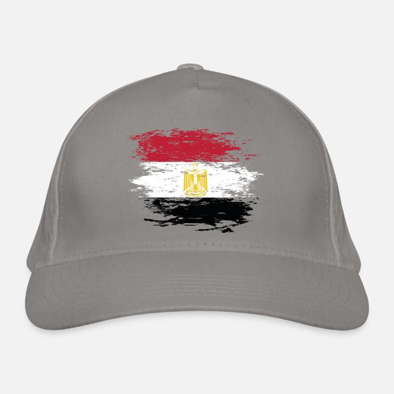 Drapeau égyptien utilisé Casquette classique bio