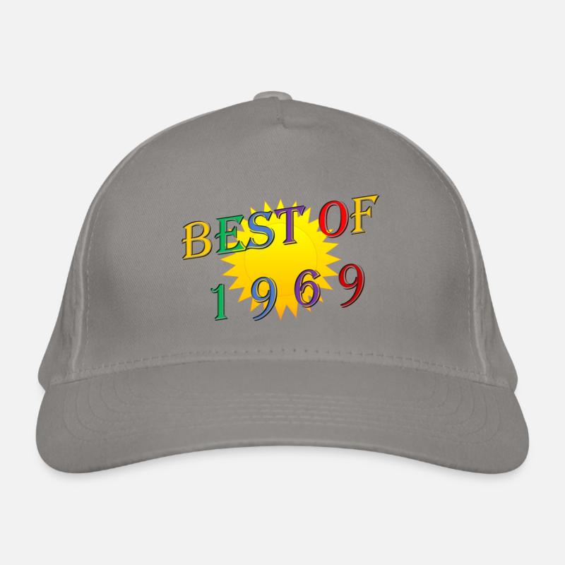 Sonne 1969 Bio-Baseballkappe