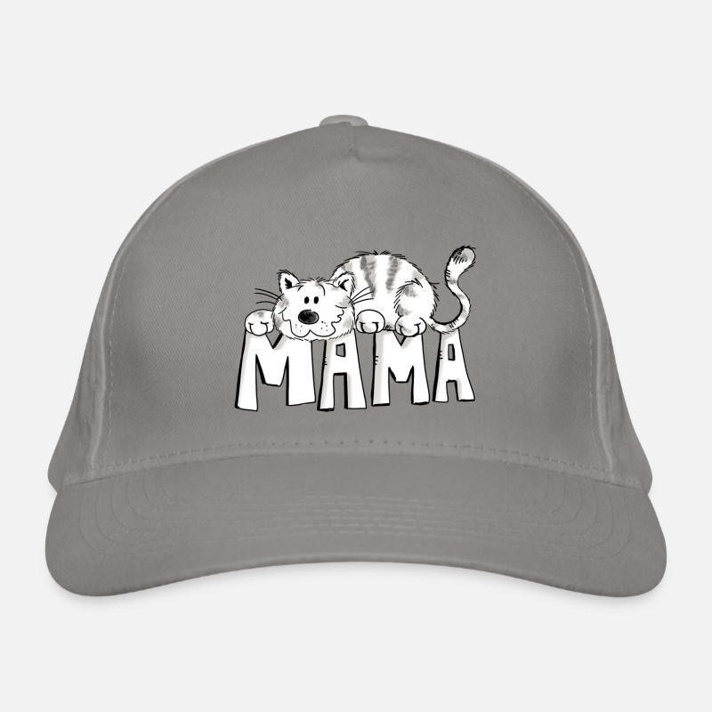 Cats Mum - Cat - Comic - Funny - Gift Organic Baseball Cap