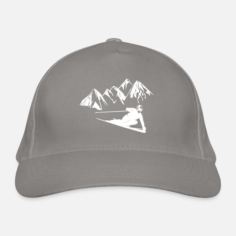 ski berge Bio-Baseballkappe