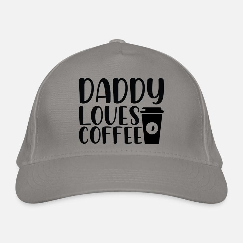 Daddy loves Coffee Bio-Baseballkappe
