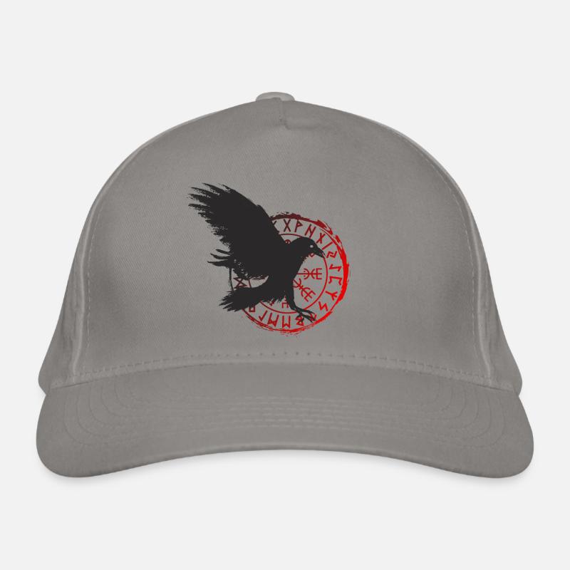 Raven Organic Baseball Cap
