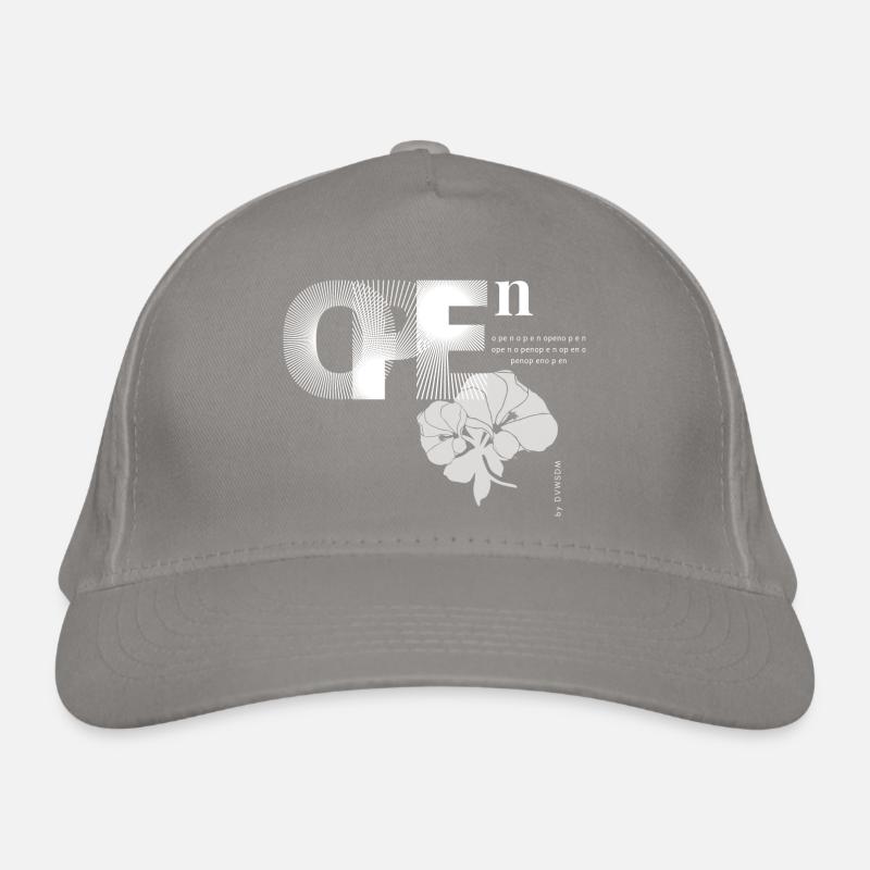 "Open" Bio-Baseballkappe