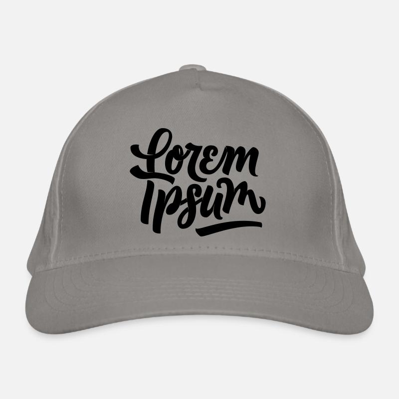 Lorem Ipsum Bio-Baseballkappe