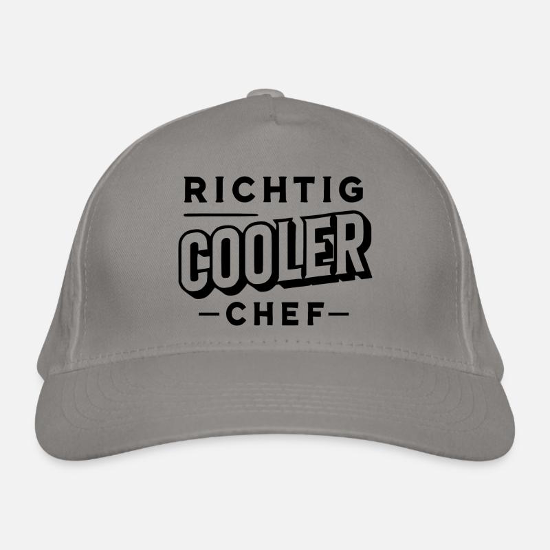 Richtig cooler Chef Bio-Baseballkappe