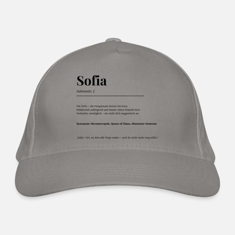 Sofia Bio-Baseballkappe