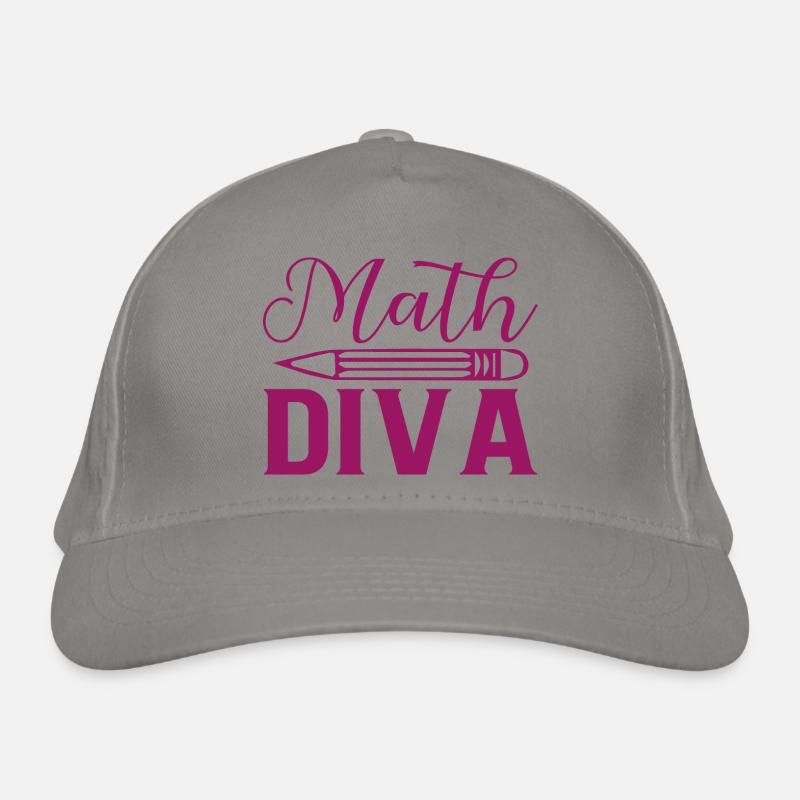 Math Diva, For all divas who love mathematics Organic Baseball Cap