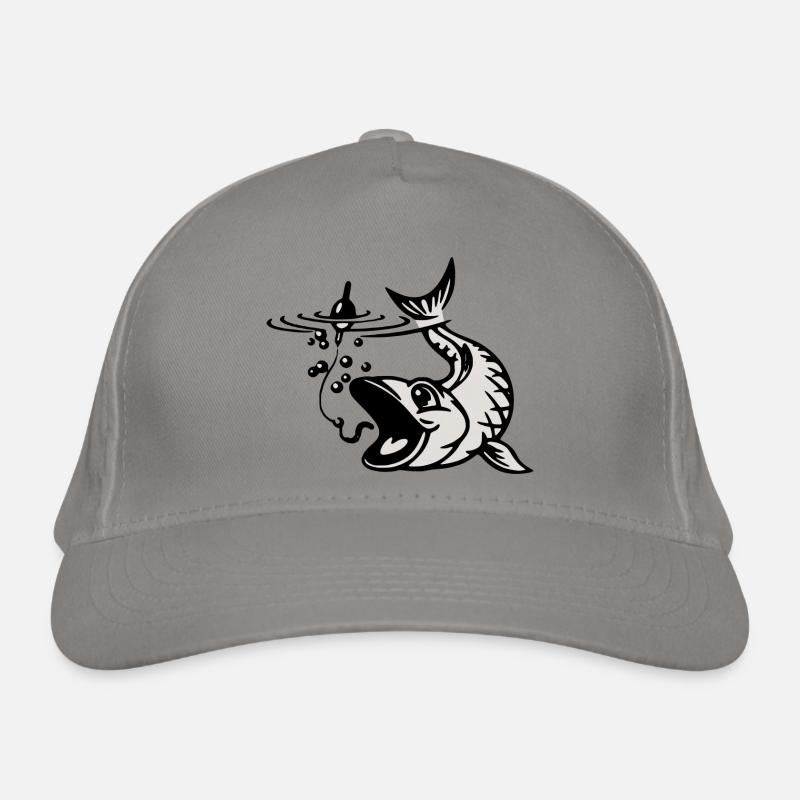 Fish hook cap Organic Baseball Cap
