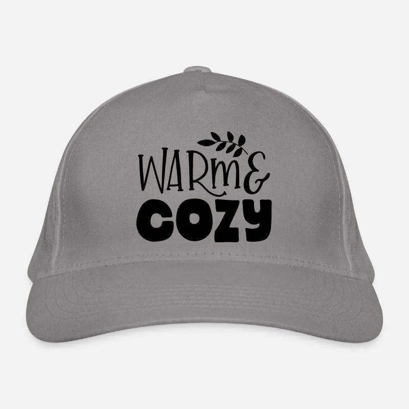 Warm und Gemütlich Bio-Baseballkappe