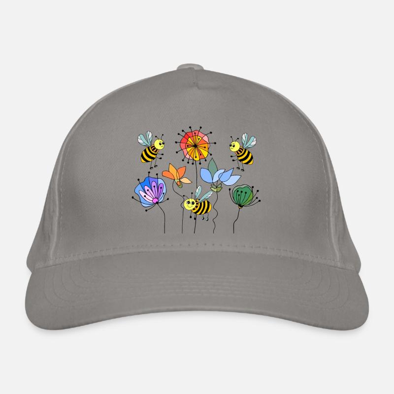 Bees Organic Baseball Cap