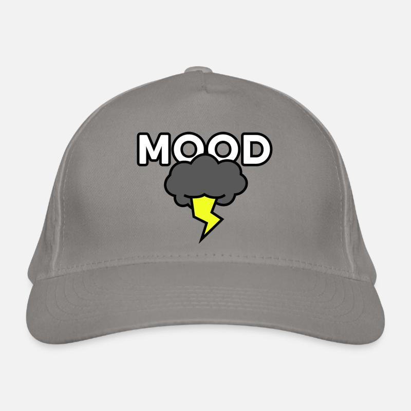 Dark Thunder Cloud - MOOD: Dessin numérique Casquette classique bio