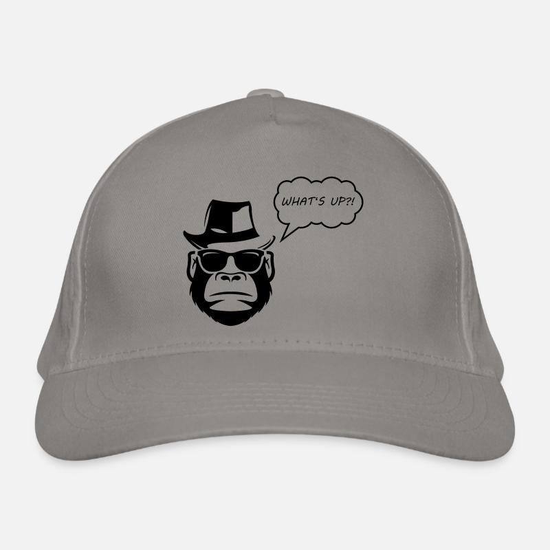 gorilla whats up Organic Baseball Cap