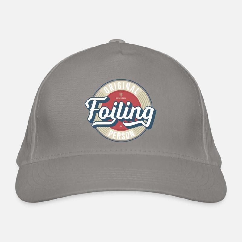 Foiling Label Organic Baseball Cap
