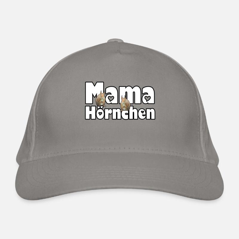 Mama Eichhörnchen Mutter Tier Muttertag Spruch Bio-Baseballkappe