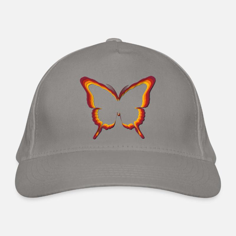 Schmetterling Bio-Baseballkappe