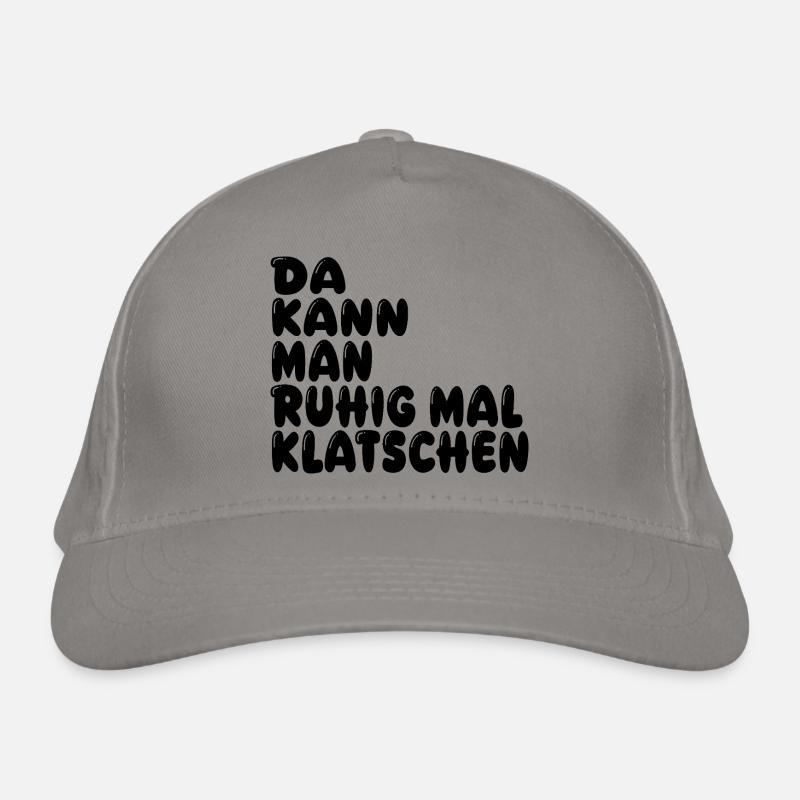 Klatschen Bio-Baseballkappe