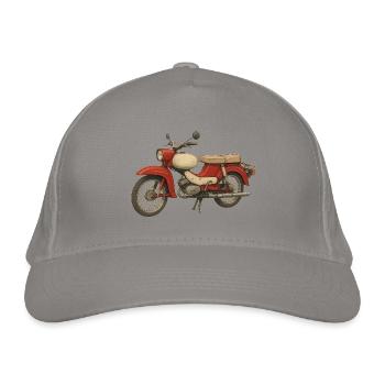 Star - Bio-Baseballkappe - Hellgrau - Vorne