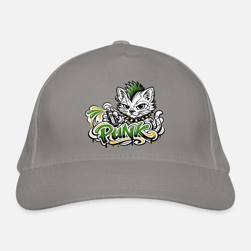 Punkkatz Graffiti Mohawk Casquette classique bio