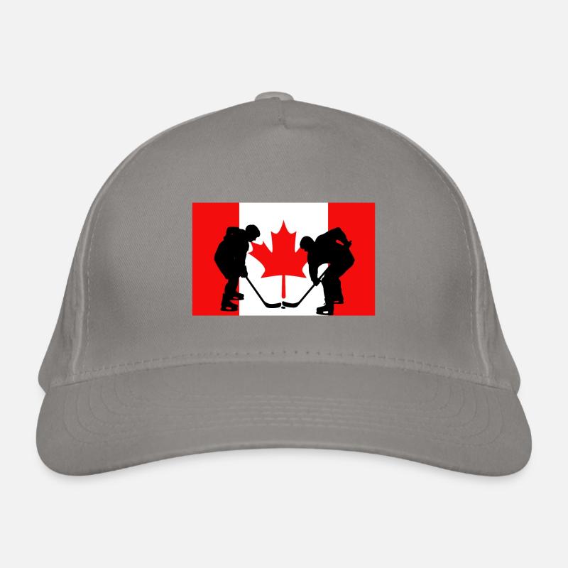 Le Canada, mon pays, mon drapeau ! Casquette classique bio