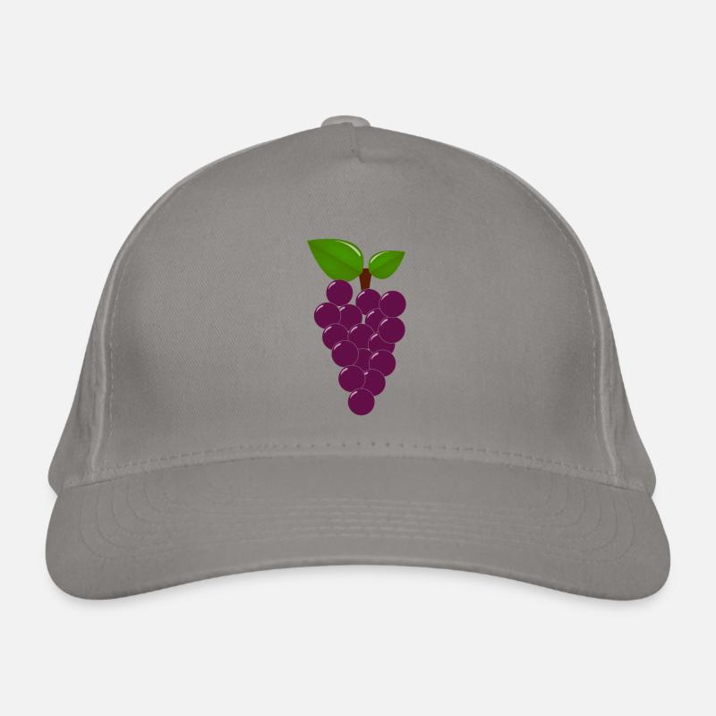 grapes Organic Baseball Cap