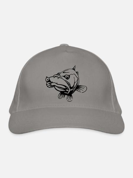 Zander - Bio-Baseballkappe - Hellgrau