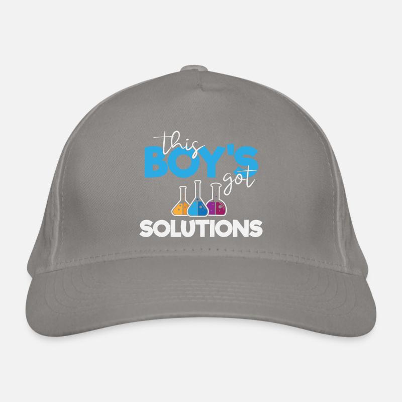 Ce garçon a des solutions Casquette classique bio