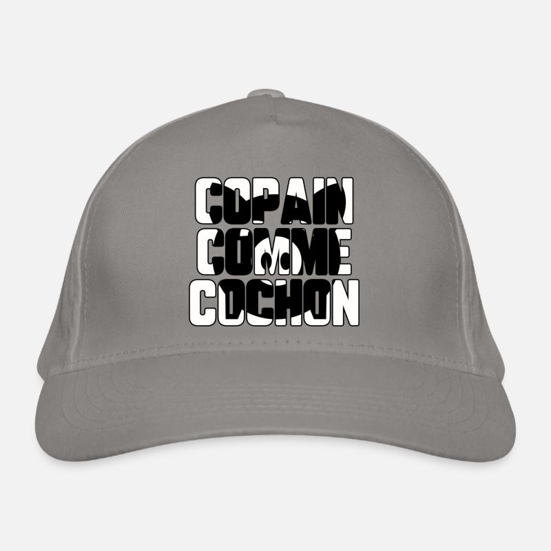 Copain comme cochon Casquette classique bio