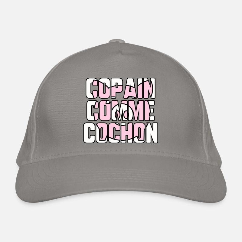 Copain comme cochon Casquette classique bio