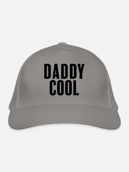 daddy Cool - Bio-Baseballkappe - Hellgrau