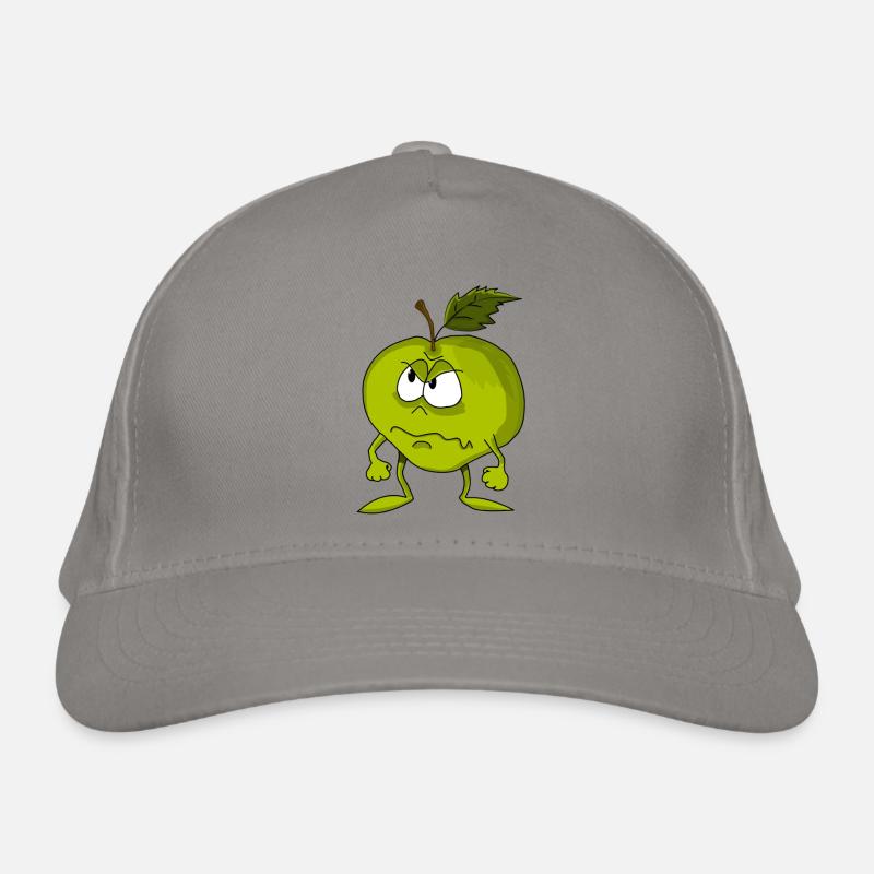 pomme verte Grim visage Casquette classique bio