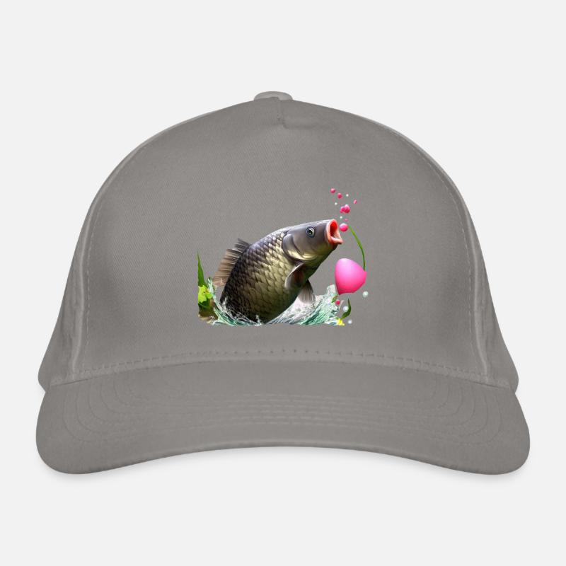 Roi de la carpe Casquette classique bio