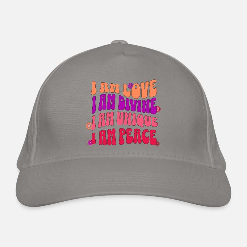self love affirmations Organic Baseball Cap