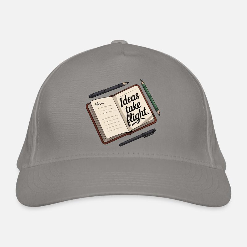 Ideas Take Flight Notebook Art Organic Baseball Cap