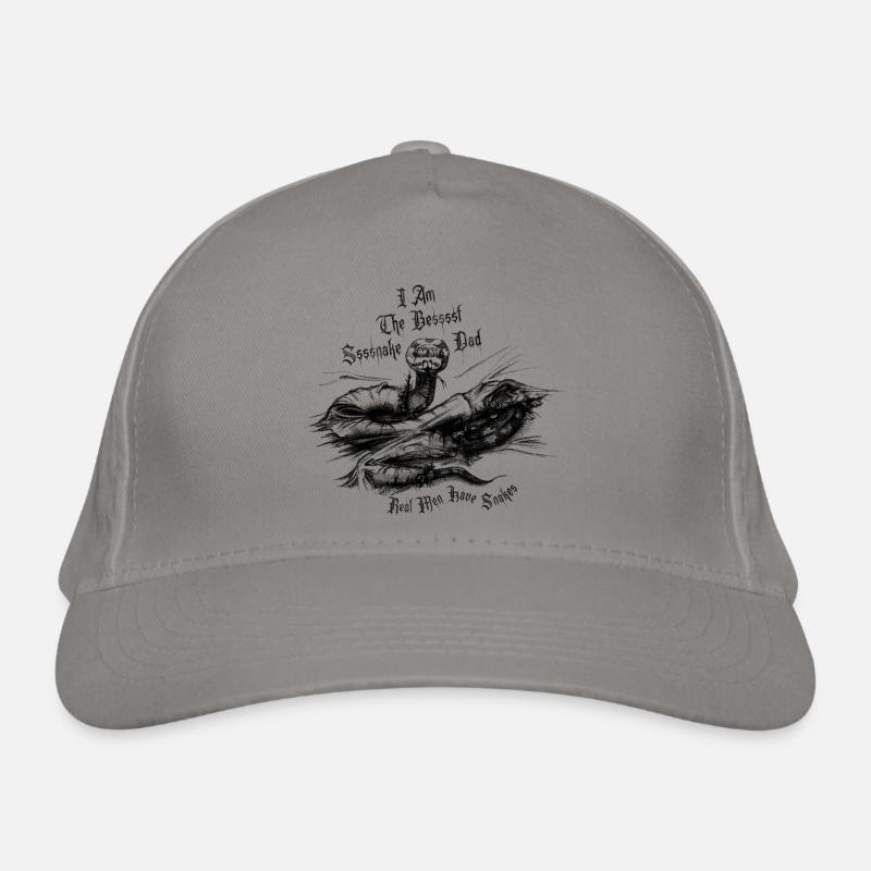 Serpent - Serpent - Boule Python - Meilleur papa serpent Casquette classique bio
