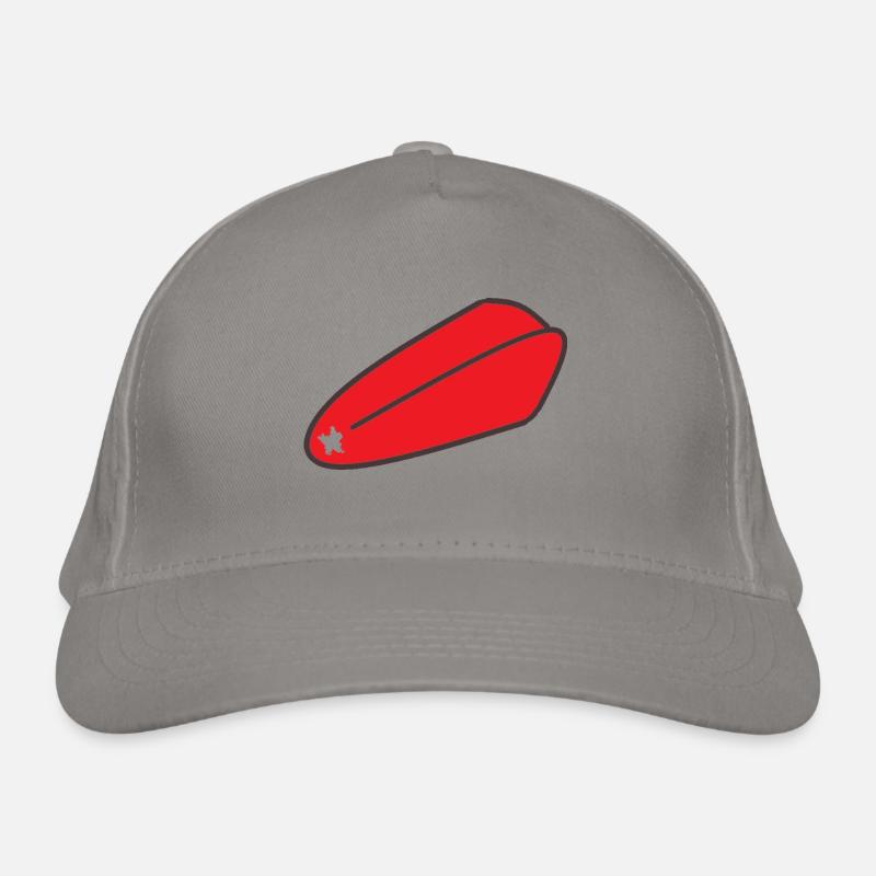 Tongue with color flake Organic Baseball Cap