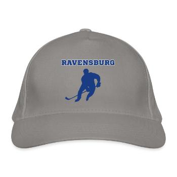 Ravensburg, meine Stadt! - Bio-Baseballkappe - Hellgrau - Vorne