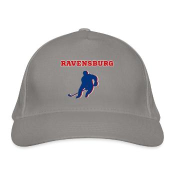 Ravensburg, meine Stadt! - Bio-Baseballkappe - Hellgrau - Vorne