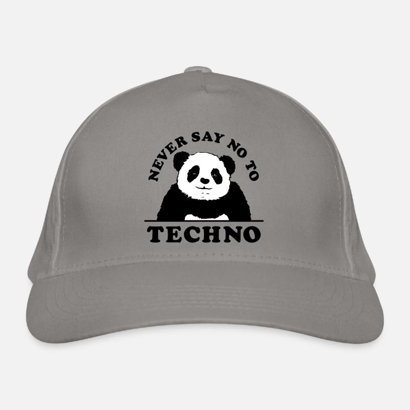 Ne jamais dire non à la techno II Casquette classique bio