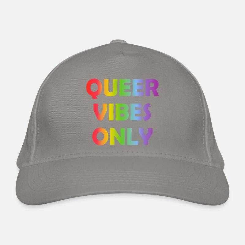 Queer Vibes Only Organic Baseball Cap