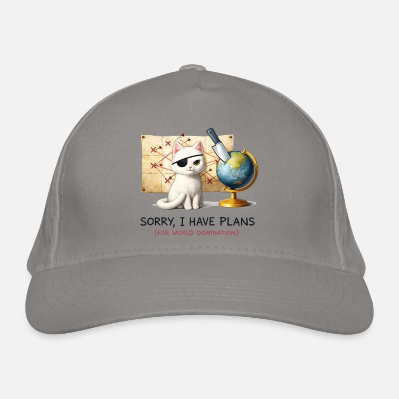 Plans de domination du monde de Evil Cat Casquette classique bio