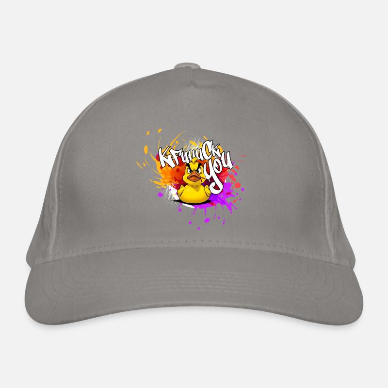 Graffiti Duck : Une explosion de couleurs Casquette classique bio